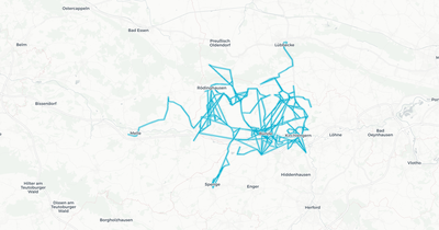 Liniennetz von Buende B