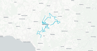 Liniennetz von Bürgermobil Meckenbeuren