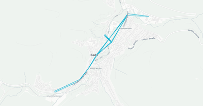 Liniennetz von Bus BVN (Rexer)