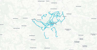 Liniennetz von Bus (SSB)
