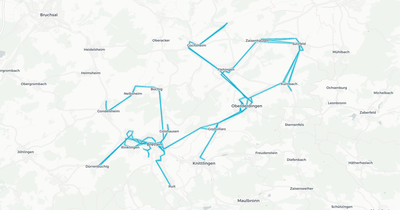 Liniennetz von Bus Wöhrle