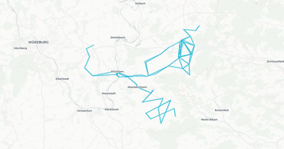 Liniennetz von Bus12