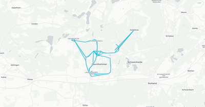 Liniennetz von Busverkehr Gerd Schmidt1