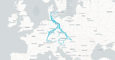 Liniennetz von Ceske Drahy