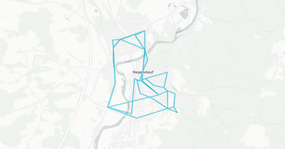 Liniennetz von Citybus Regenstauf