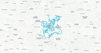 Liniennetz von Cottbusverkehr GmbH