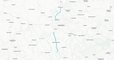 Liniennetz von DB-Nahverkehr