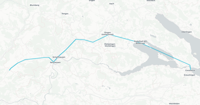 Liniennetz von DB Regio AG S-Bahn Stuttgart