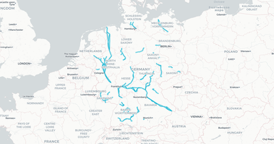 Liniennetz von DB Regio AG Südost