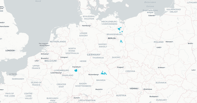 Liniennetz von DB Regio Bus Mitte GmbH im RNN