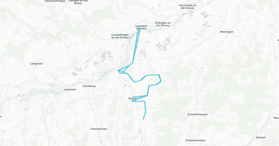 Liniennetz von Dirr/Stricker
