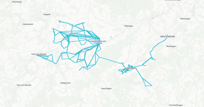 Liniennetz von Edel Reisen