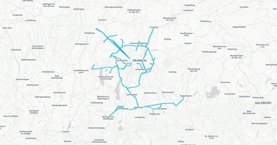 Liniennetz von ExpressBus