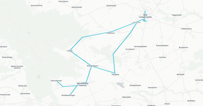 Liniennetz von Firma Schierck