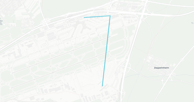Liniennetz von Fraport AG
