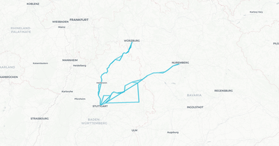 Liniennetz von Go-Ahead