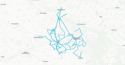Liniennetz von GTSüdost