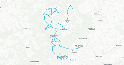 Liniennetz von HLB Bus GmbH