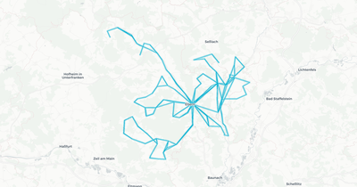 Liniennetz von Huemmer