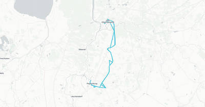 Liniennetz von Jacobs Reisedienst