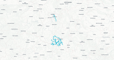 Liniennetz von Käberich Omnibusbetrieb
