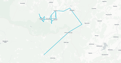 Liniennetz von Karpacz Bus.PL
