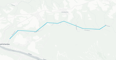 Liniennetz von Kirnitzschtalbahn