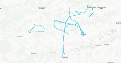 Liniennetz von Klöpfer