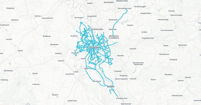 Liniennetz von Kölner VB