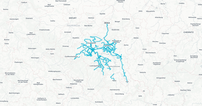 Liniennetz von Kombus