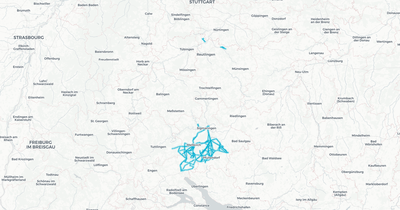 Liniennetz von Kreisverkehrsbetrieb Sigmaringen