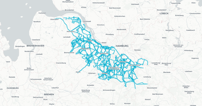 Liniennetz von KVG