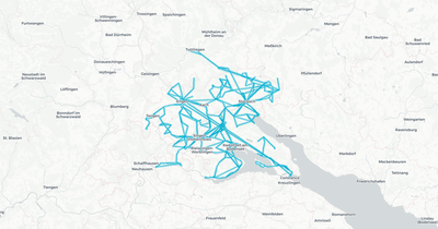 Liniennetz von Landkreis Konstanz