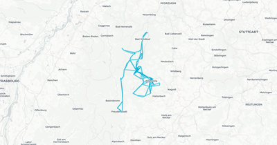 Liniennetz von Linienbündel Südwest Los 2