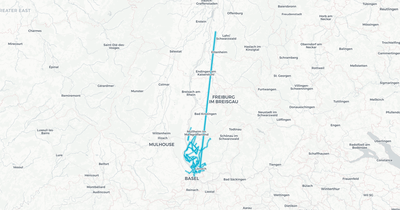 Liniennetz von Lörrach