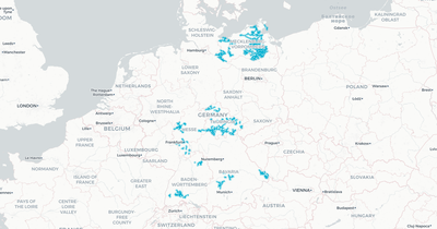 Liniennetz von Mecklenburg Vorpommersche VG