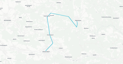 Liniennetz von Museumsbahn (GES)