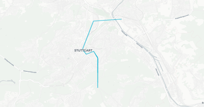 Liniennetz von Museumsstraßenbahn (SHB)