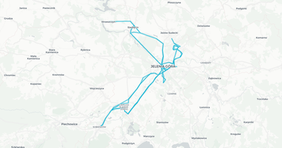 Liniennetz von MZK Jelenia Góra