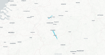 Liniennetz von National Express