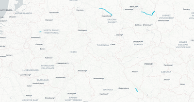 Liniennetz von NEB Niederbarnimer Eisenbahn
