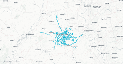 Liniennetz von NEW mobil und aktiv Moenchengladbach GmbH