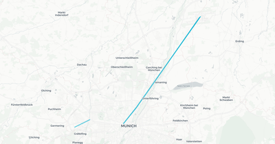 Liniennetz von Nicht in MVV integriert