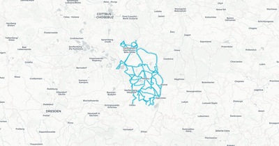 Liniennetz von Omnibus Verkehr Oberlausitz