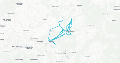 Liniennetz von Omnibusbetrieb Heuser GmbH