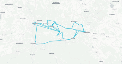 Liniennetz von Omnibusverkehr Gloss