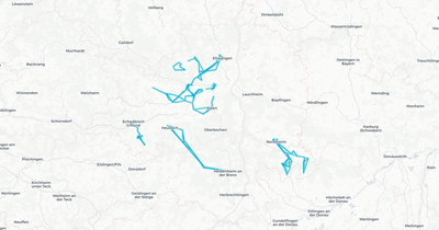 Liniennetz von OstalbMobil