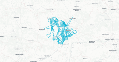 Liniennetz von Osterrieder
