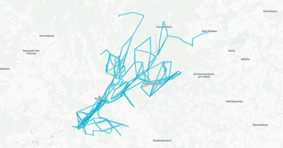 Liniennetz von OVF