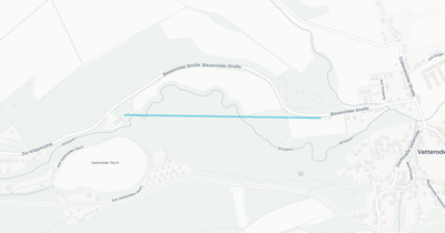 Liniennetz von Parkeisenbahn Vatterode